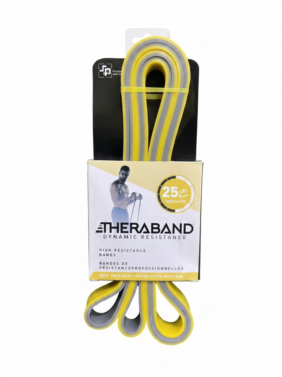 کش پاور باند 22میلیمتر دورو ترابند Thera-Band اصل | کش مقاومتی لاتکس درجه یک