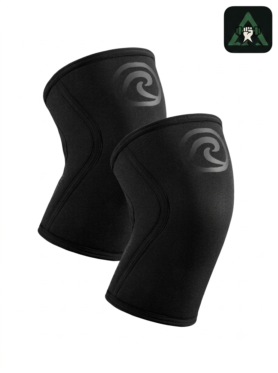 زانوبند ۵ میلی‌متری رهبند Rehband RX Knee Sleeve (دو عددی)