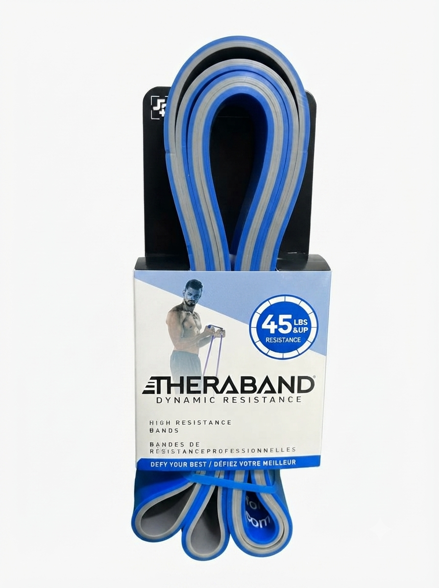 کش پاور باند 44میلیمتر دورو ترابند Thera-Band اصل | کش مقاومتی لاتکس درجه یک