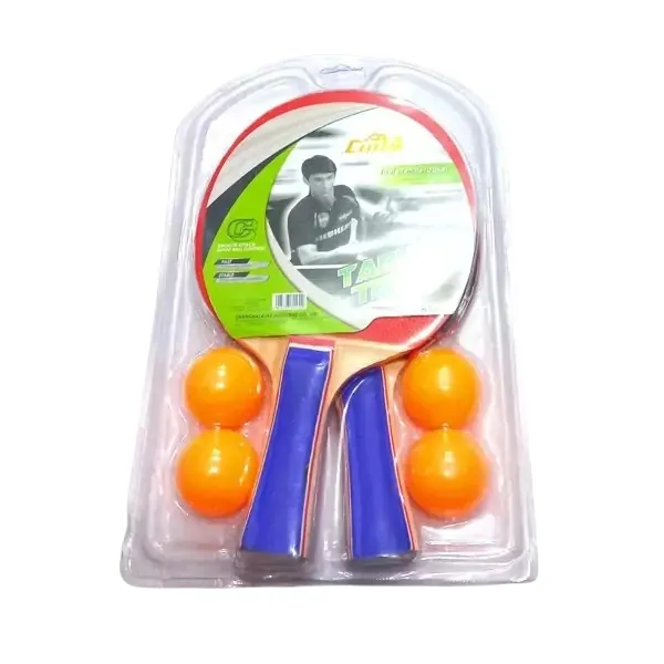 ست کامل راکت و توپ پینگ‌پنگ سیما ۲ راکت + ۴ توپ