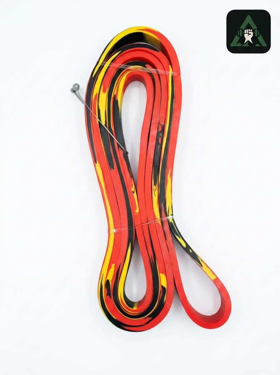کش پاور باند 13میلیمتر مدل آبرنگی Thera-Band اصل | کش مقاومتی لاتکس درجه یک
