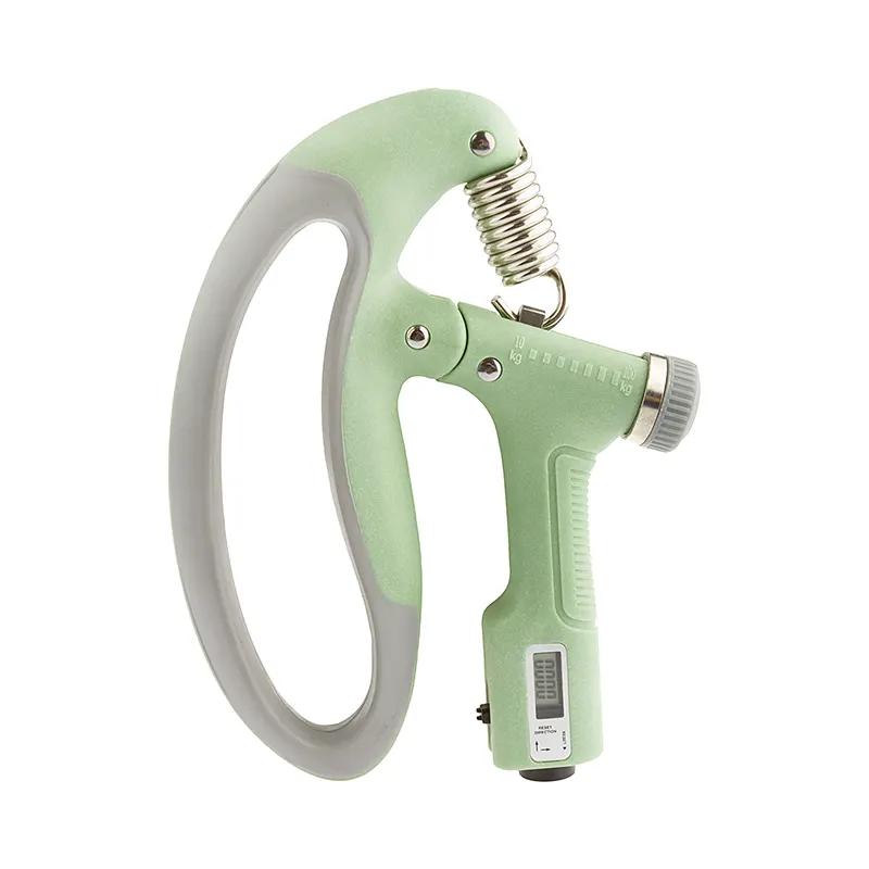 فنر تقویت مچ دست بدنسازی تنظیمی و شماره‌انداز دیجیتال گریپ (Hand Grip)