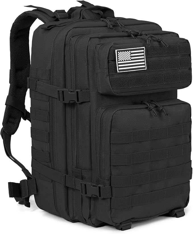 کوله پشتی 50 لیتری تاکتیکال{QT&QY 45L Military Tactical Backpacks}